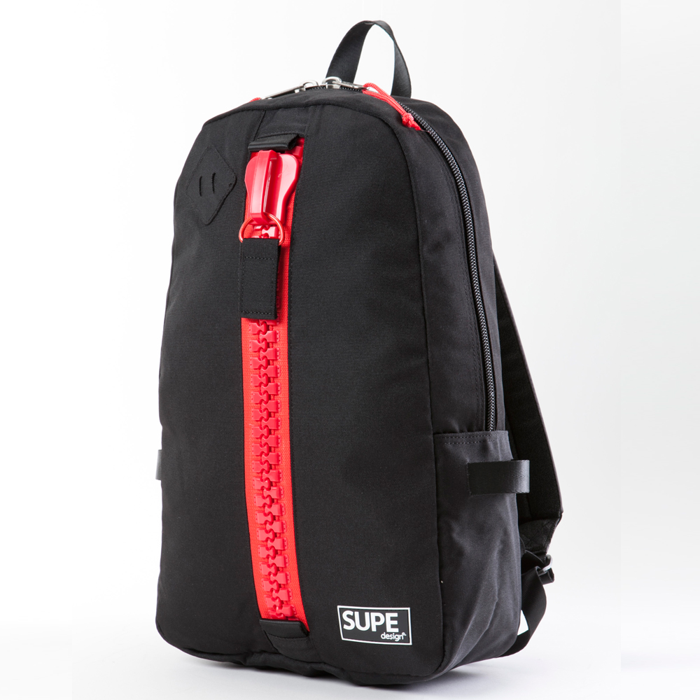 DAY BAG CASUAL LIMITED EDITION - DAY BAG CASUAL LE 17 BLACK RED ZIP