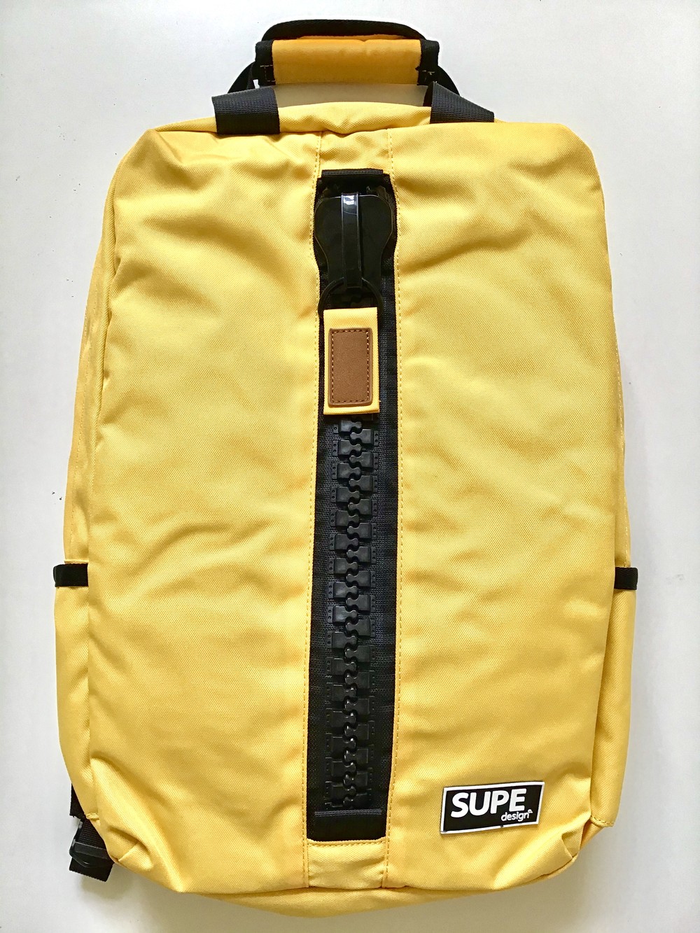 SQUARE DOUBLE ZIP - SQUARE YELLOW